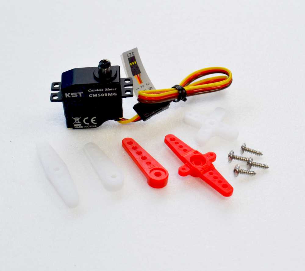 Servo KST CM509 MG, 23x11x24mm, 15g, 60 Ncm/8.4V