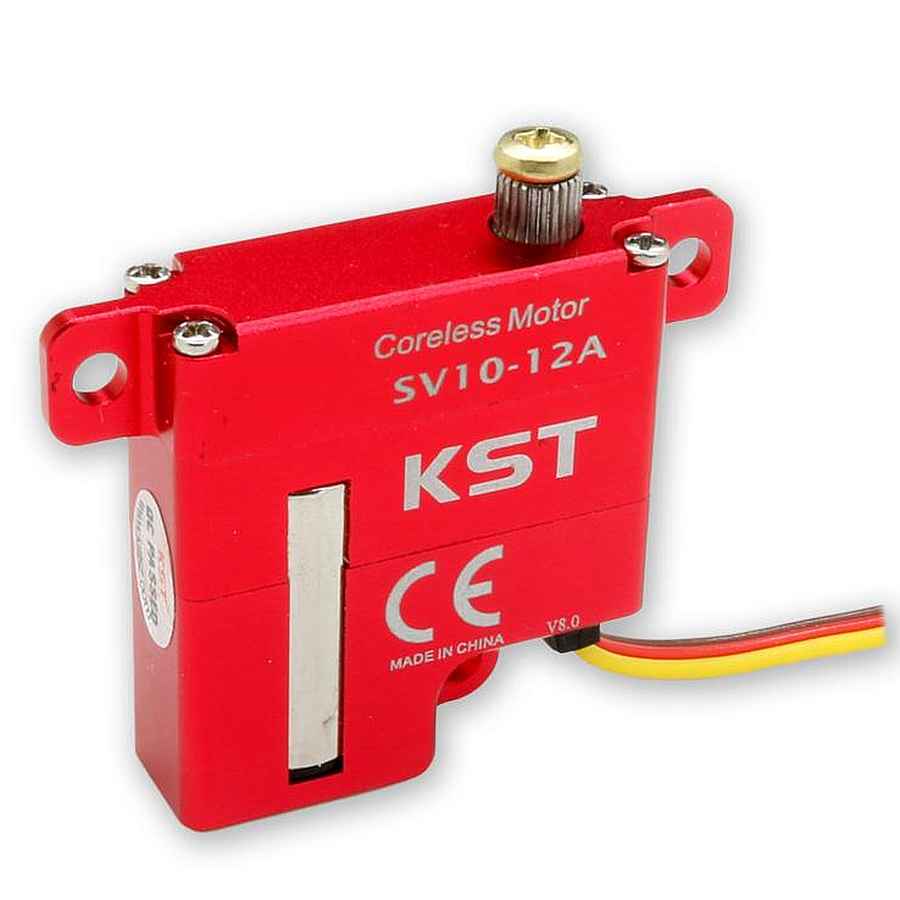 Servo KST SV10-12-A, 30x10x33.5mm, 140Ncm@13V, 25g (liegende Montage)