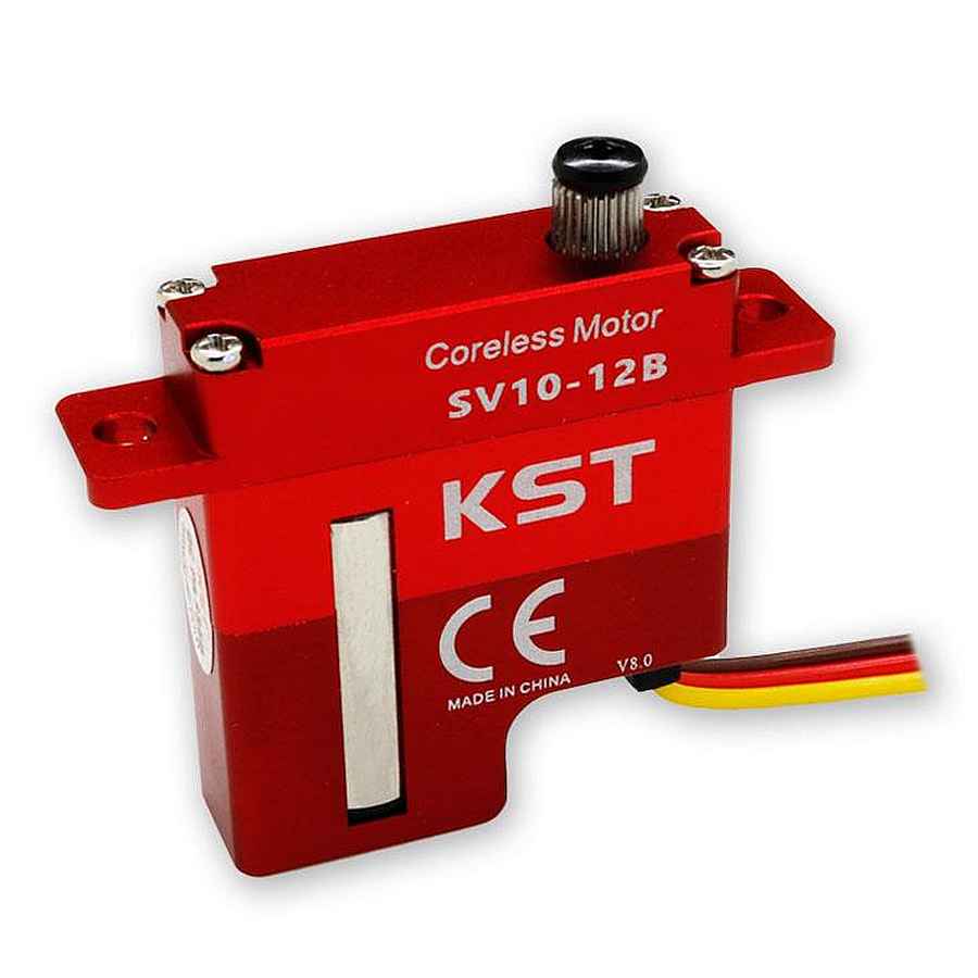 Servo KST SV10-12-B, 30x10x33.5mm, 140Ncm@13V, 25g (upright mounting)