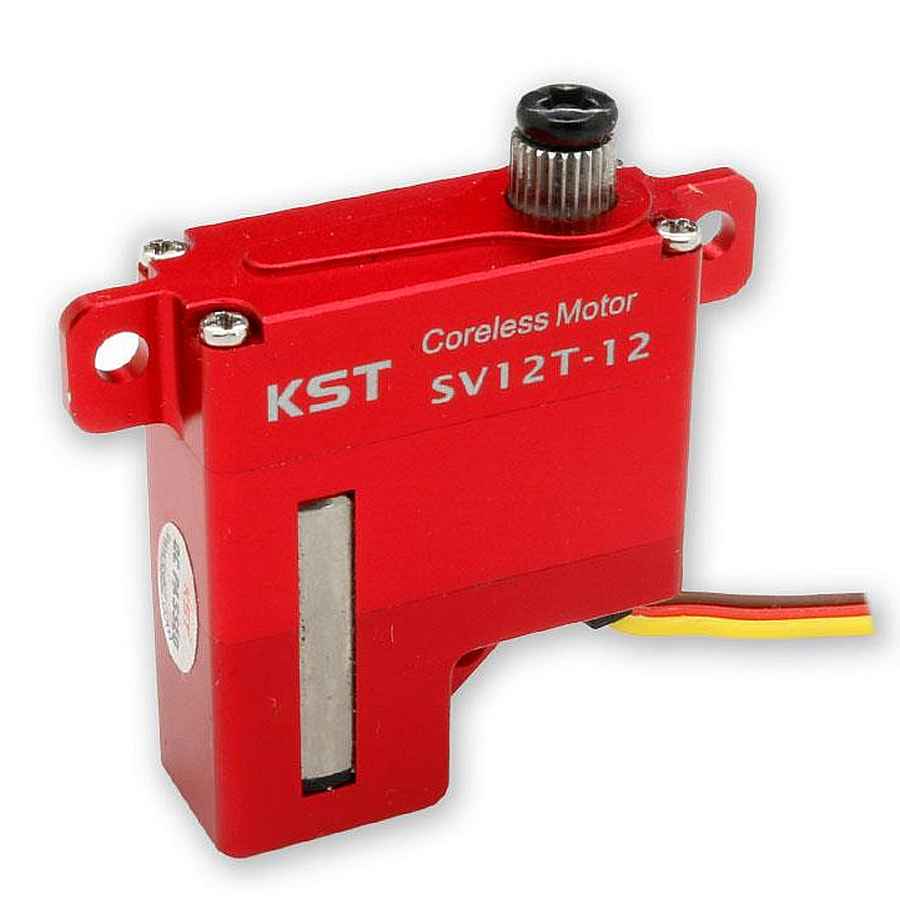 Servo KST SV12T-12, 30x12x33.5mm, 220Ncm@13V, 32g (liegende Montage)