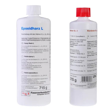 Epoxy Resin L with Hardener GL 2, 715g Resin L + 215g Hardener GL 2, RG # 1041001-AP