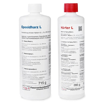 Epoxy Resin L with Hardener L, 1000g, R&G # 100110-1