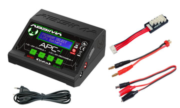 Ladegerät Absima APC-1 für 1-6S max.10A/80W incl. Zubehör