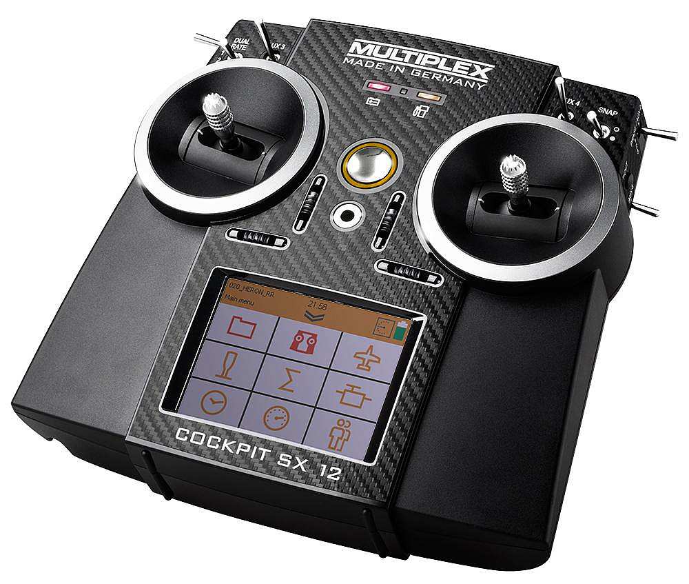Einzelsender COCKPIT SX 12, 12-Kanal Sender, # 1-00151