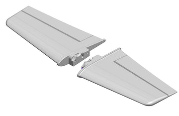 Wing set for MPX AcroMaster Pro, built, WITHOUT cables, servo and decals!