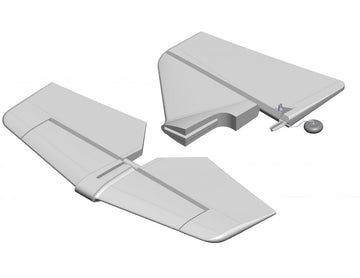 Replacement tail unit for Multiplex Acro Master Pro, Multiplex # 1-00853