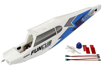 RR Rumpf zu FunCub NG, blau (mit RC und Dekor), Multiplex # 1-01519