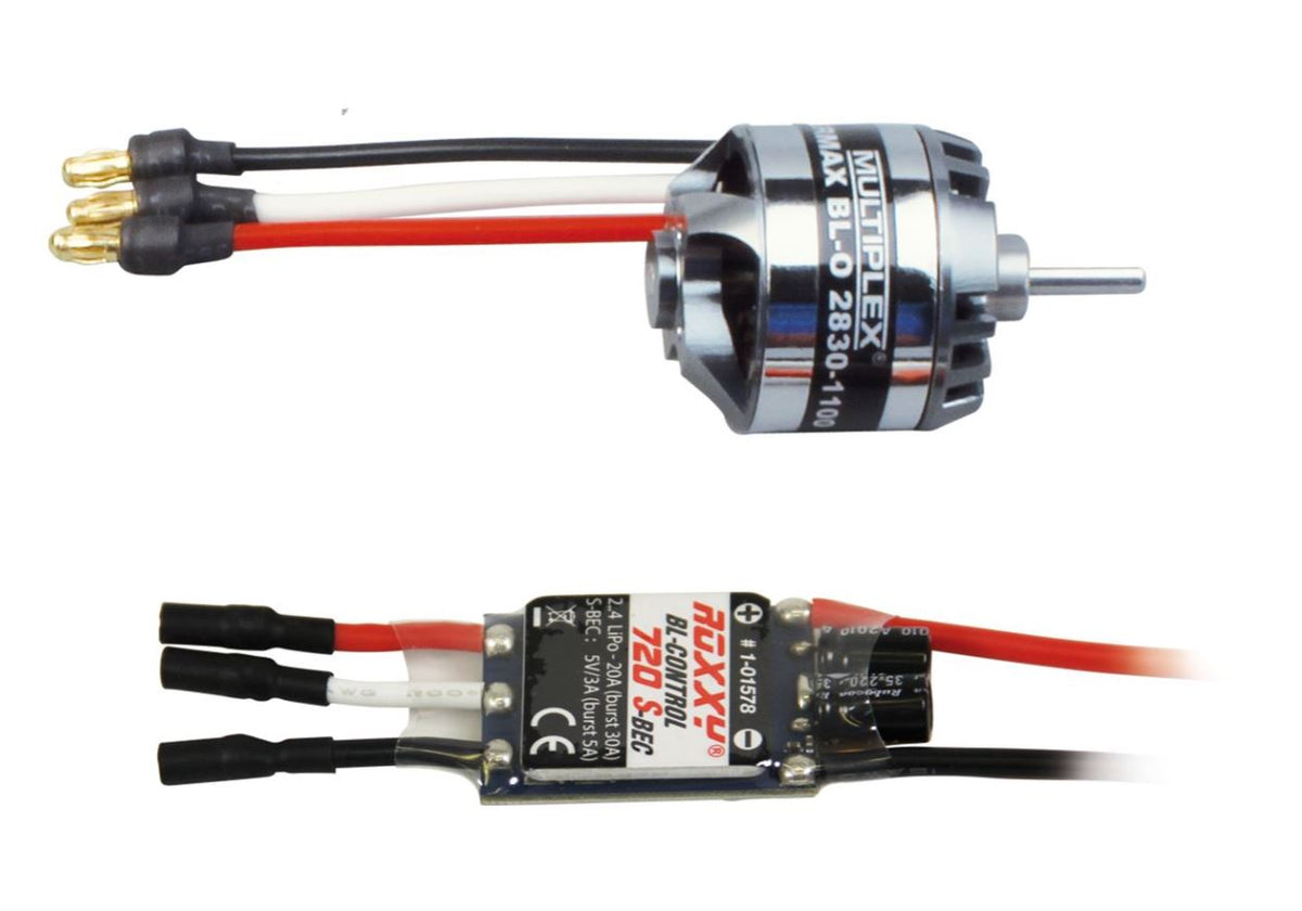 Drive set for EasyStar 3, Roxxy C28-30-1100kv + Roxxy 720, Multiplex # 1-01657