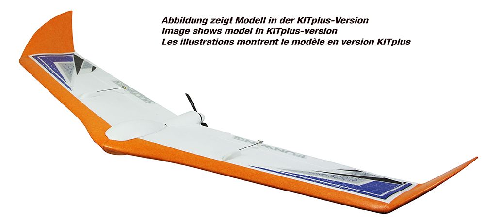 FunWing Bausatz, Multiplex EPP Nurflügel, 1160mm Spannweite