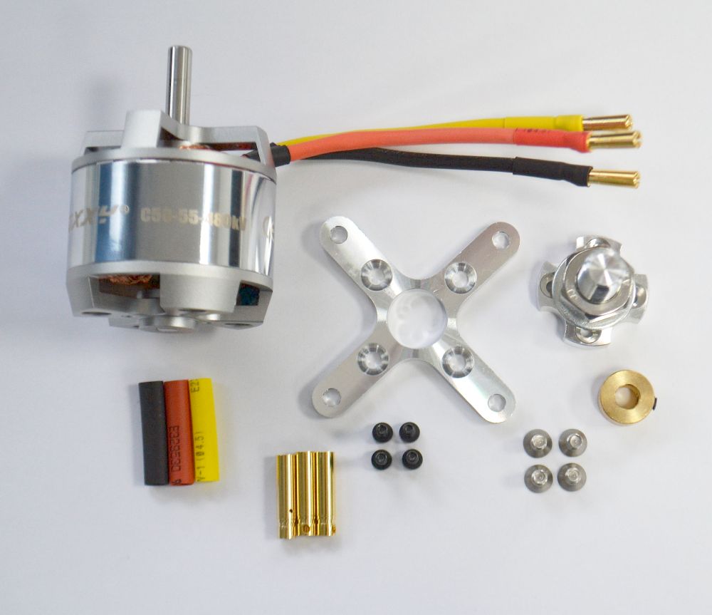 Roxxy BL Outrunner C50-55-480kV 3D Performance for 1.5m 3D Models with 6S