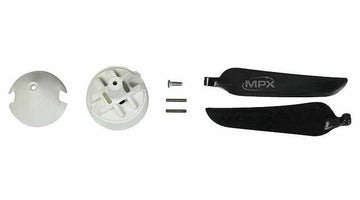 Propeller m. Spinner zu FunWing 5,5x4, Multiplex # 1-02216