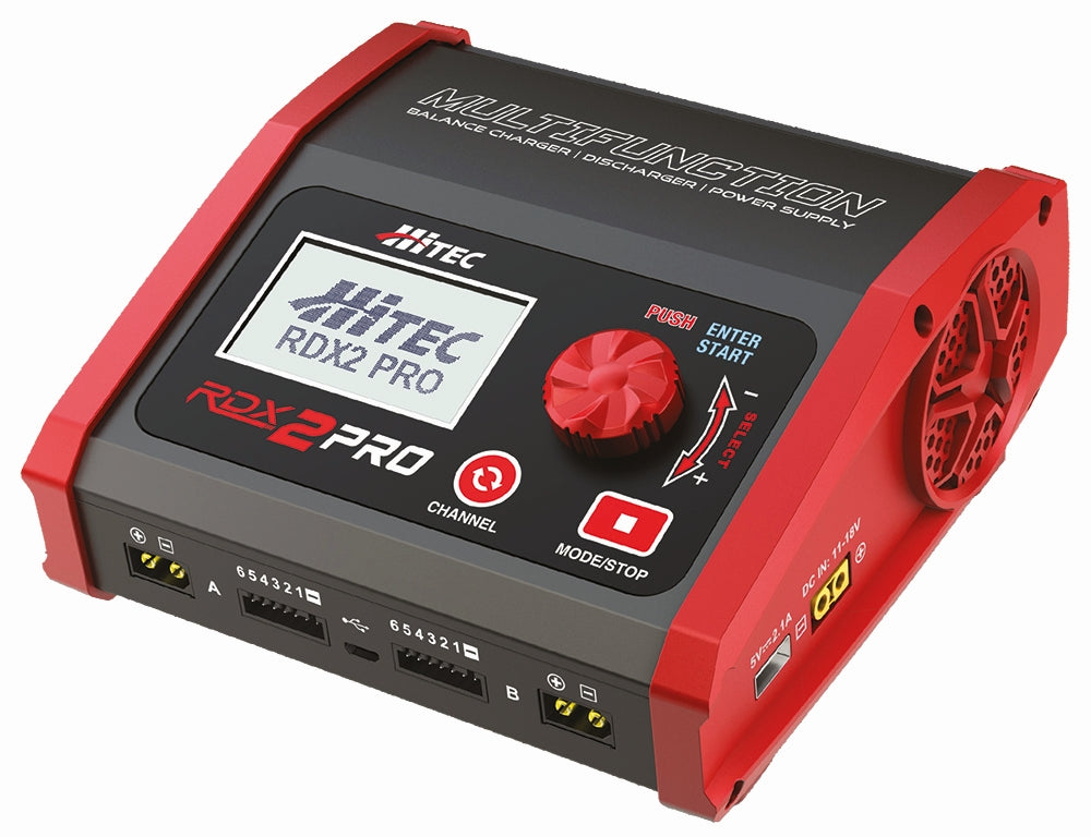 Ladegerät RDX 2 Pro Duo, 12 / 230V, 1-6S, 2x 130W, Multiplex # 1-02403