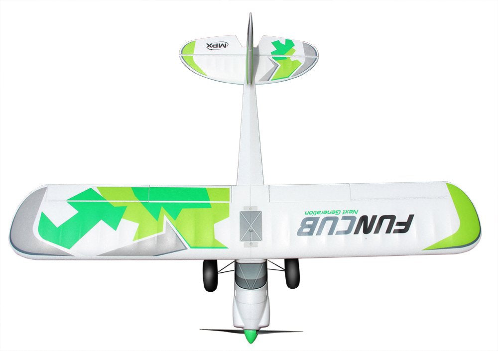 FUNCUB NG, GREEN, KIT, Wingspan 1410mm, Multiplex # 1-03036