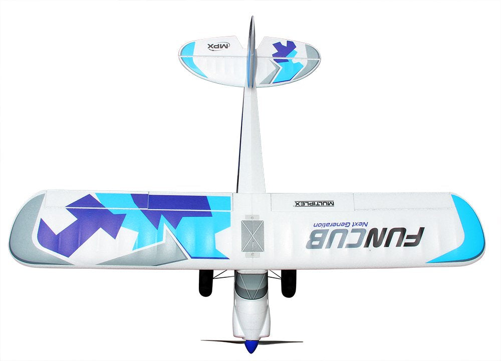 FUNCUB NG, BLAU, KIT, Spw.1410mm, Multiplex # 1-03037
