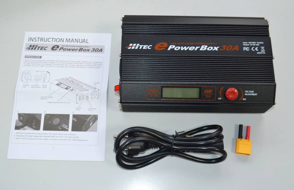 Netzteil ePowerBox 30A, 12-18V, Multiplex/HiTEC #114121