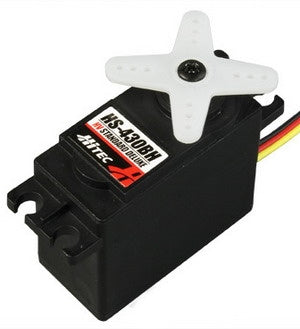 Servo HS-430BH, HV-Analog-Servo, 41x20x37mm, 50Ncm, 45g, # 114430