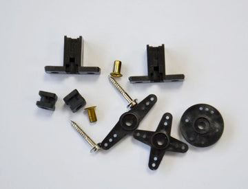 Stellhebel HS-60, HS-81, HS 85, Tiny-S (mit Zubehör), HiTEC # 118327