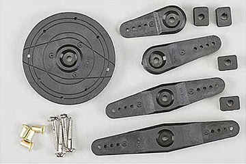 Servo arms for HiTEC servos with standard splines (24 teeth), (5 pcs.), # 118709