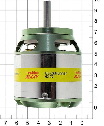 ROXXY BL Outrunner D63-72-200kv, Air, 695g, Multiplex # 314992