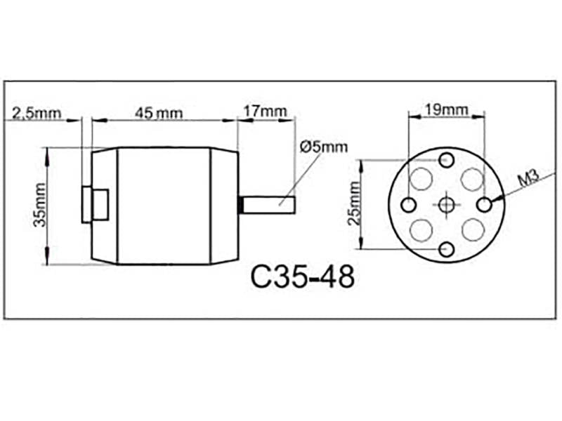 ROXXY BL Outrunner C35-48-990kV (FunRay), w/o accessories!, 173g, Multiplex # 315076