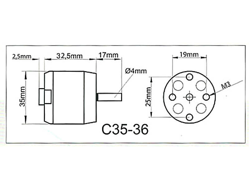 ROXXY BL Outrunner C35-36-950kV, 105g, Multiplex # 315081