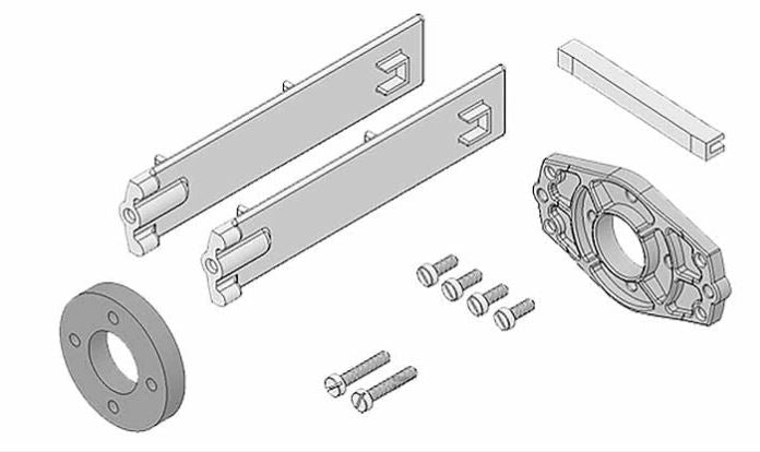 Motor mount incl. screws (Acro-Master/Mentor/Fun-Cub), Multiplex # 332686