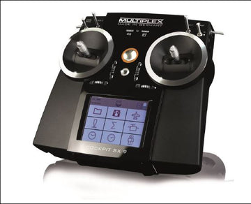Single Transmitter Cockpit SX 9, 9 Channel, 2.4GHz, Multiplex # 45161