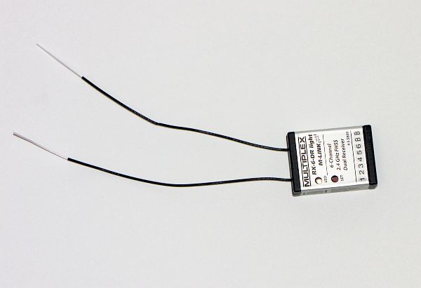 Empfänger RX-6-DR light, M-LINK 2.4GHz, Multiplex  # 55809
