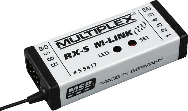 Receiver RX-5 Multiplex, M-LINK 2.4GHz, Multiplex # 55817