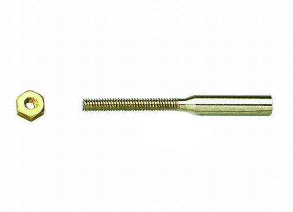 Gewinde-Löthülse M3 (Draht bis 2,6mm), (VE 10), Multiplex # 702031