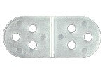 Foil Hinge PVC 12x14mm, (PU 6), Multiplex # 703202