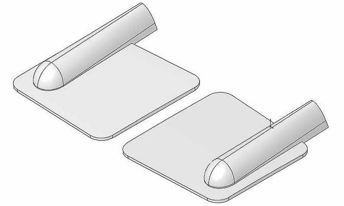 Multiplex Servohutzen (1 Paar) (Solius), Multiplex # Multiplex 724382