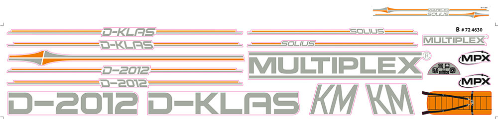 Decorative Set SOLIUS, Multiplex # 724630