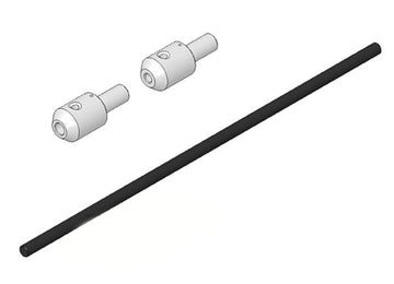 Fernwelle (Stahl) mit Mitnehmer (für MPX-Xeno), Multiplex # 733505