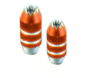 Knüppelgriffe Alu, orange eloxiert, zu SMART SX, Multiplex # 75306