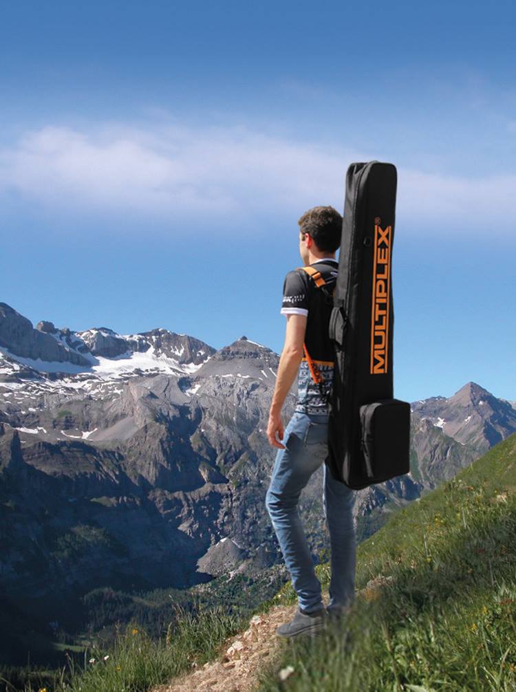 Modelltasche für Segler (z.B. Heron, Solius), Multiplex # 763318