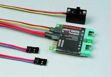 SAFETY-SWITCH 12 HV TwinBatt (Version with 2 Uni receiver connections) # 85009