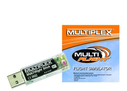 MULTIflight Stick mit MULTIflight CD, Multiplex # 85147