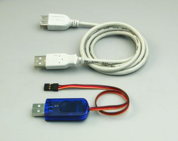 PC-USB-Kabel für RX-SYNTH-Empfänger und Wingstabi, Multiplex # 85149