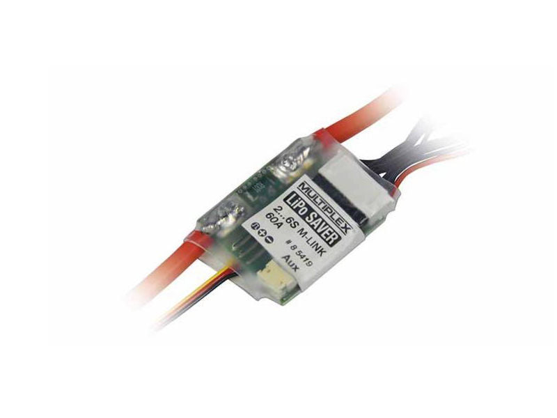 LiPo Saver Sensor 6S - 60A for M-LINK Telemetry, Multiplex # 85419