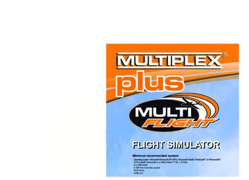 MULTIflight PLUS CD Flight Simulator Software (without transmitter), Multiplex # 855332