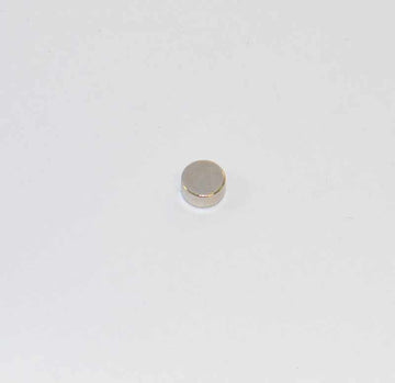 Power magnet, ø8 x 3mm thick, nickel-plated, holding force approx. 1300g, # S0803N