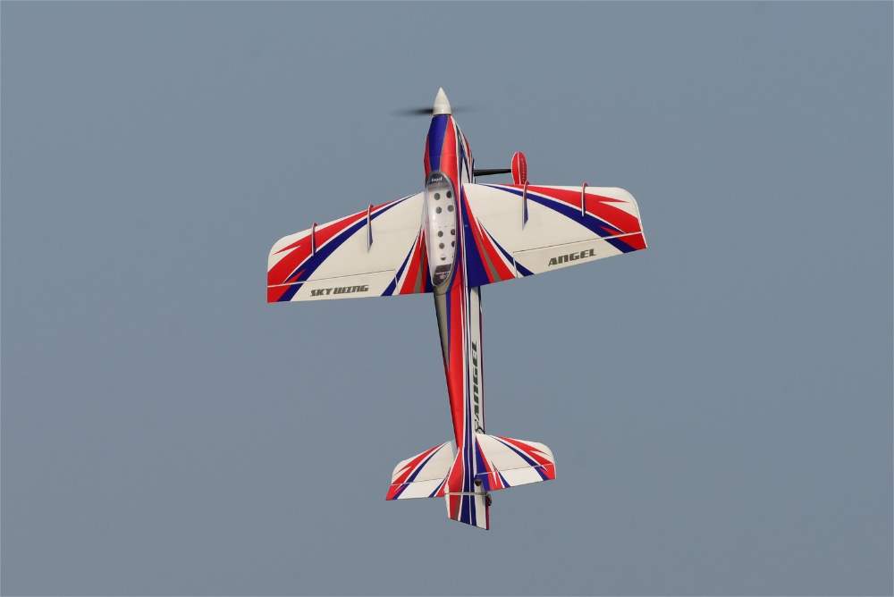 Angel 48, aerobatic model, RED, wingspan 1219mm, hybrid construction