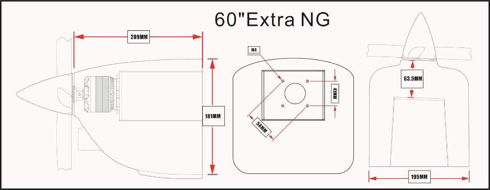 EXTRA NG 60, Spw. 1524mm, Gelb Braeckman # EXTRA-NG-60-GELB"