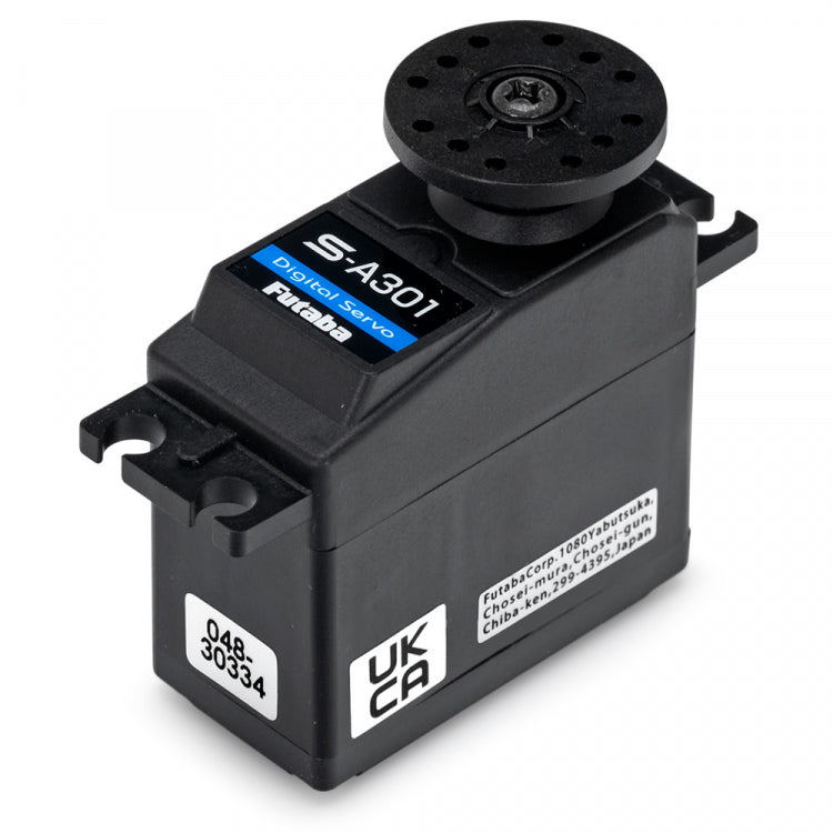 Servo S-A301 Futaba, Airplane 40 x 20 x 38.1 mm, 47g, 0.13sec / 90Ncm @ 7.4V