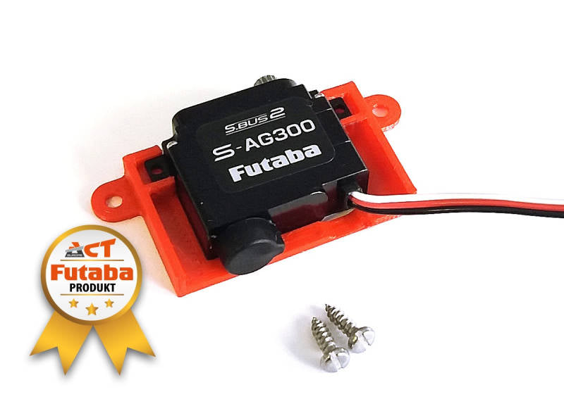 FUTABA Servo S-AG300 S.BUS 2, 4.8-8.4V, 23.5x19.7x8mm, 10.8g, 0.06s/2,5kg @ 7.4V