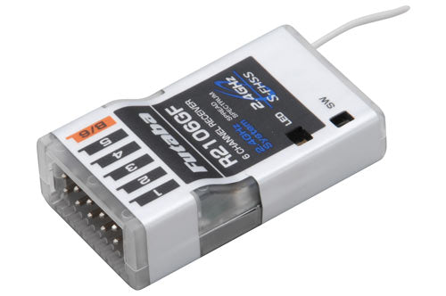Empfänger Futaba R2106GF 2,4 GHz FHSS für Slow- und Parkflyer