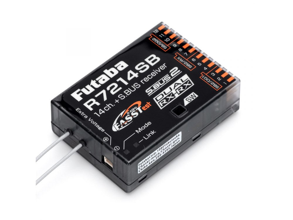 Receiver Futaba R-7214SB, 2.4 GHz, FASSTest, 14 / 18 Channel