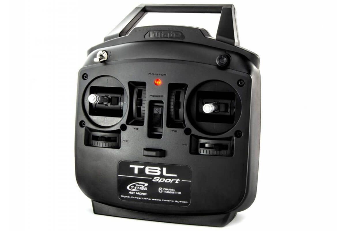Futaba T6L Sport 2.4GHz T-FHSS with R3106GF, Mode 2