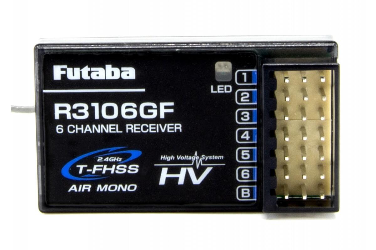 Futaba T6L Sport 2.4GHz T-FHSS with R3106GF, Mode 2